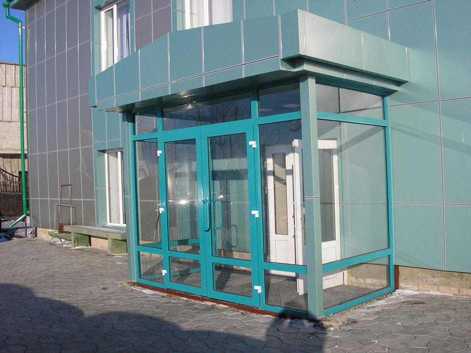 Алюминиевая дверь 1000×2300 мм. GFTD51208 Алюминиевая дверь 1000×2300 мм. GFTD51208